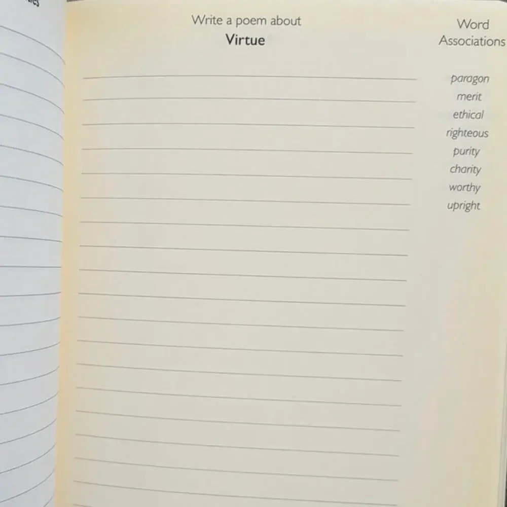 Write the Poem Prompt Journal New - Picture 3 of 5